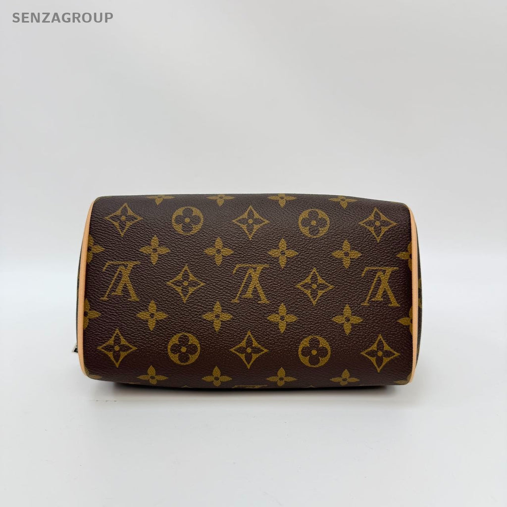 SJ0001  Louis Vuitton Speedy Duffle Brown Canvas/Leather