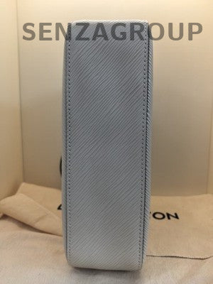Louis Vuitton Marelle Epi Leather Chain Shoulder Bag Silver