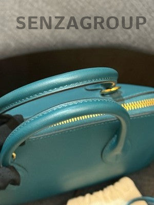 Hermès Bolide 25 Bag Evercolor Leather Cypress Green Gold Hardware