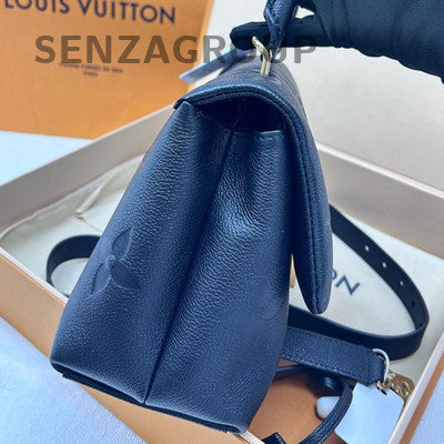 Louis Vuitton Madeleine MM Black Gold Monogram Shoulder Bag