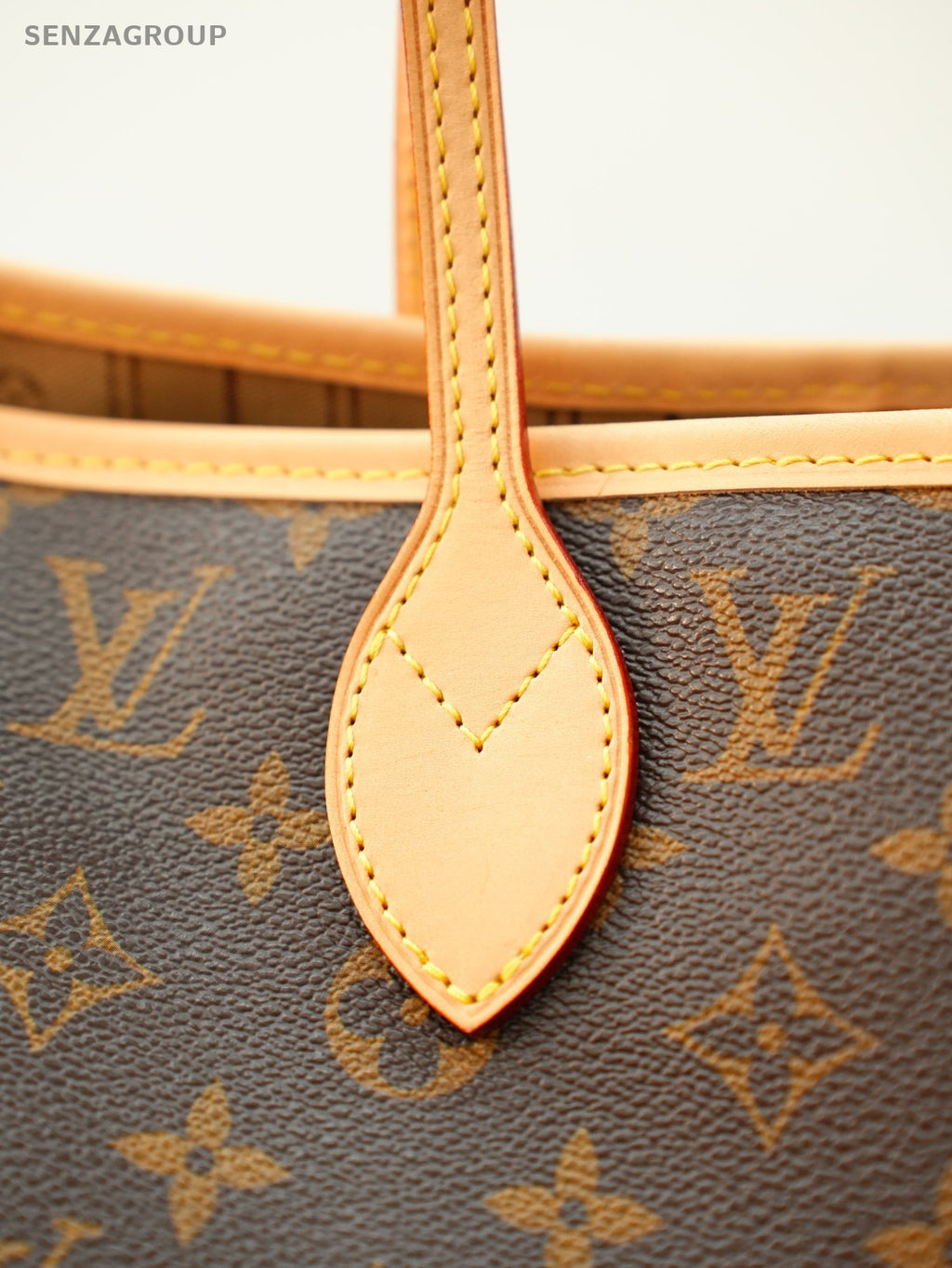 Louis Vuitton Neverfull MM Tote Monogram Shoulder bag Brown Women