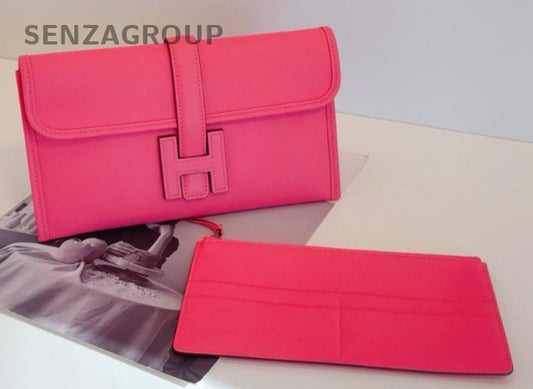 Hermes Jige Duo 20 Handbag peach pink almost brand new