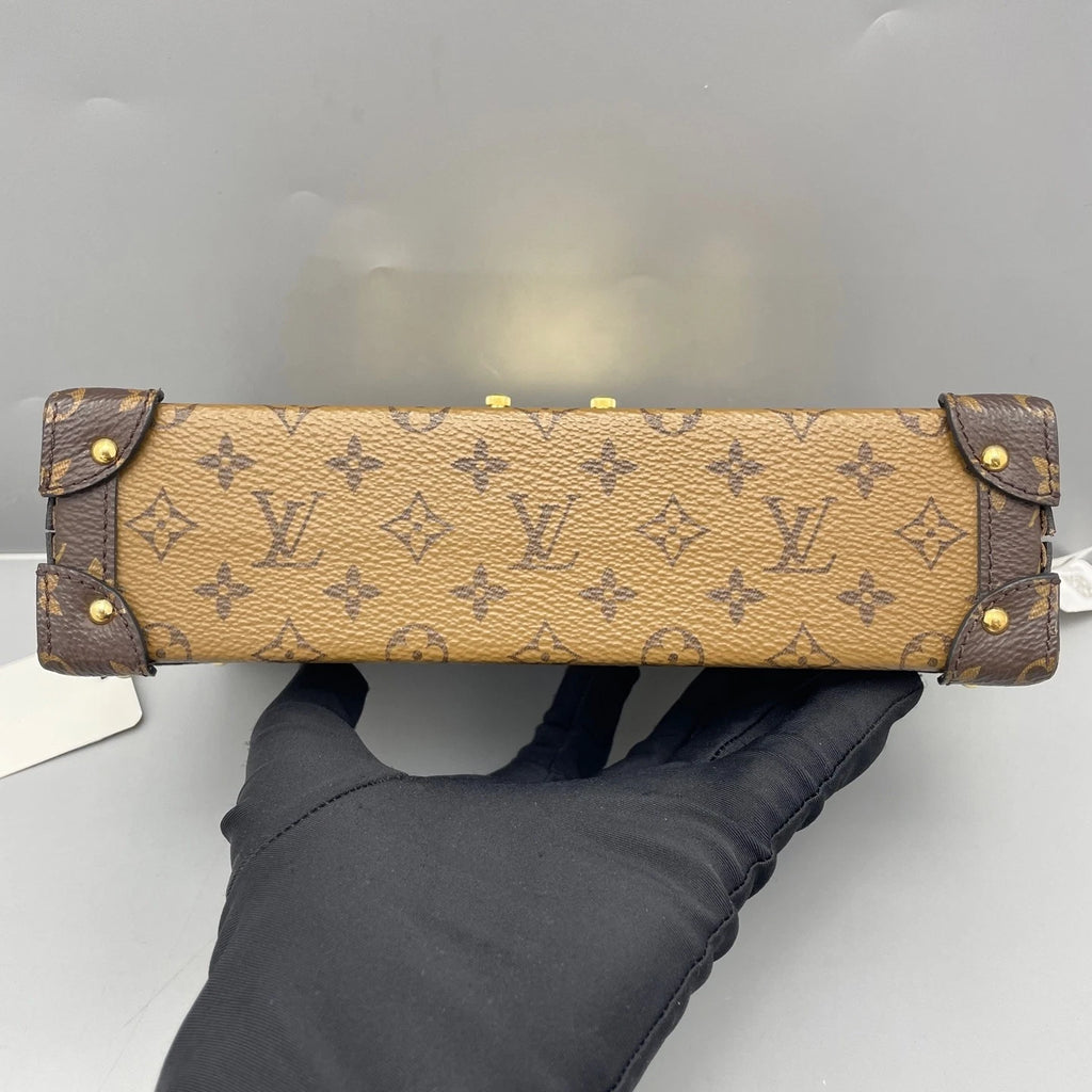 Louis Vuitton Colorblock Hard Box Clutch Bag For Women