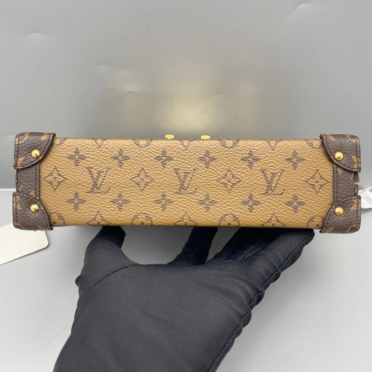 Louis Vuitton Colorblock Hard Box Clutch Bag For Women