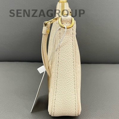 Louis Vuitton Easy Pouch White Gold Hardware Crossbody Bag Women's Fashion