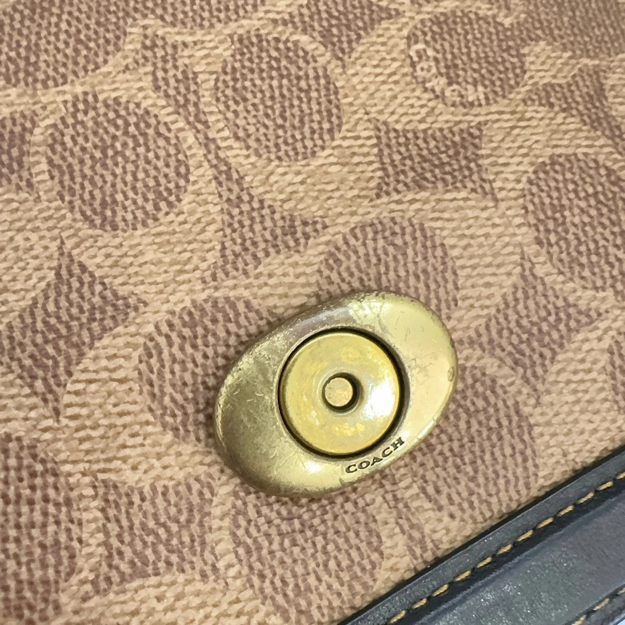 Coach Riley 22 Monogram Colorblock Leather Handbag Crossbody For Women