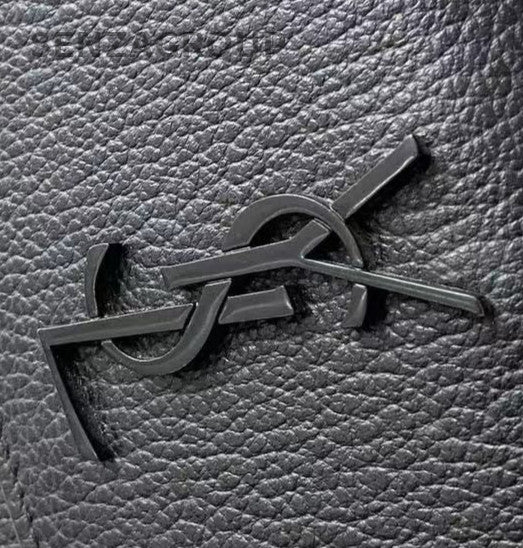 Saint Laurent Sunset So Black Mini Shoulder Bag Used Women Classic Designer