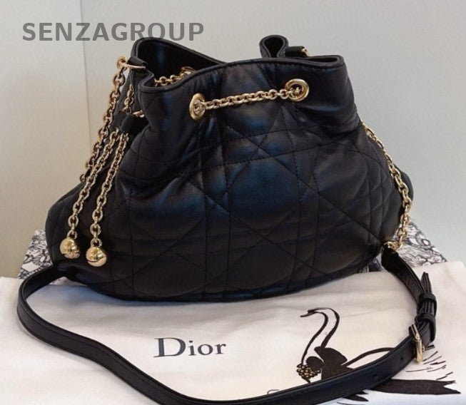 Chirstian Dior Summer Series AMMI Drawstring Shoulder bag