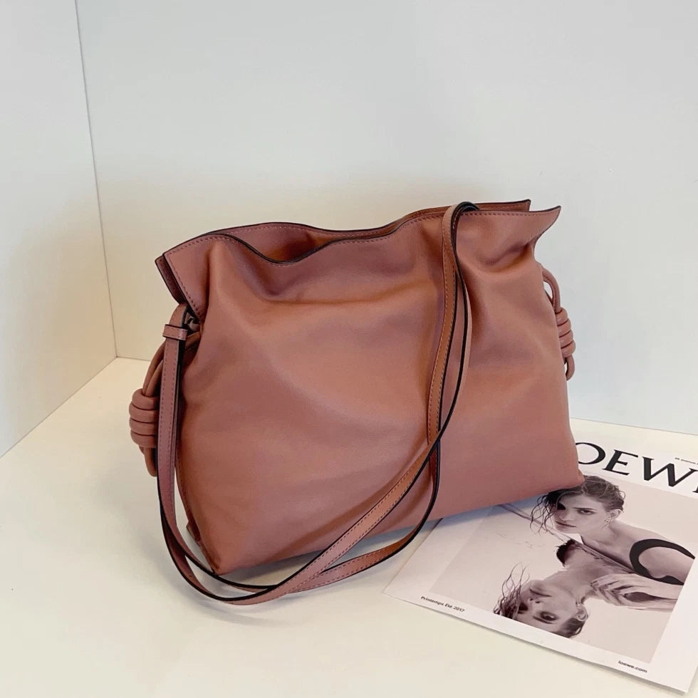 Loewe Flamenco MM Shoulder Crossbody Pink Women Classic