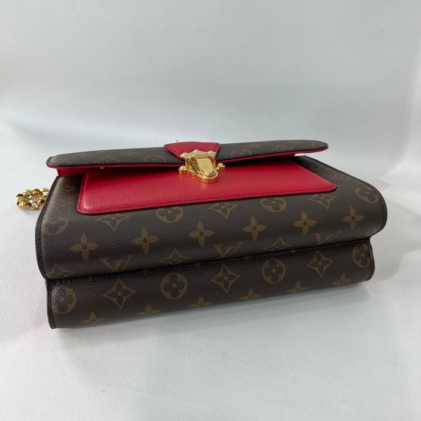 Louis Vuitton Victoria Canvas Handbag For Women