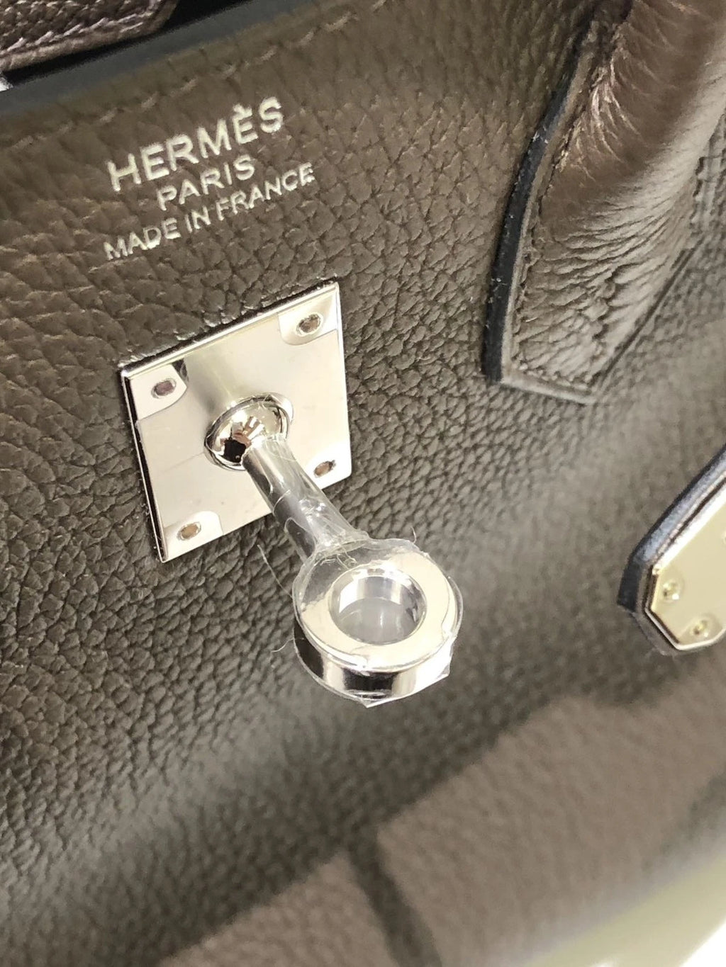 Hermes Birkin25 Togo Brown Women Handbag