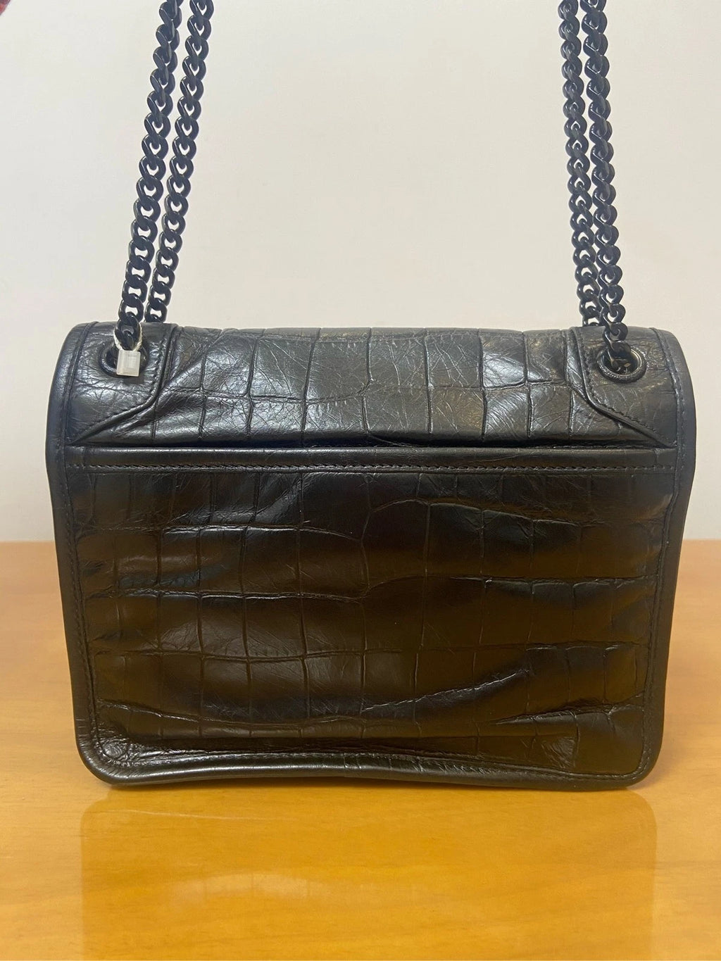 YSL Black Niki Small Shoulder Bag For Women