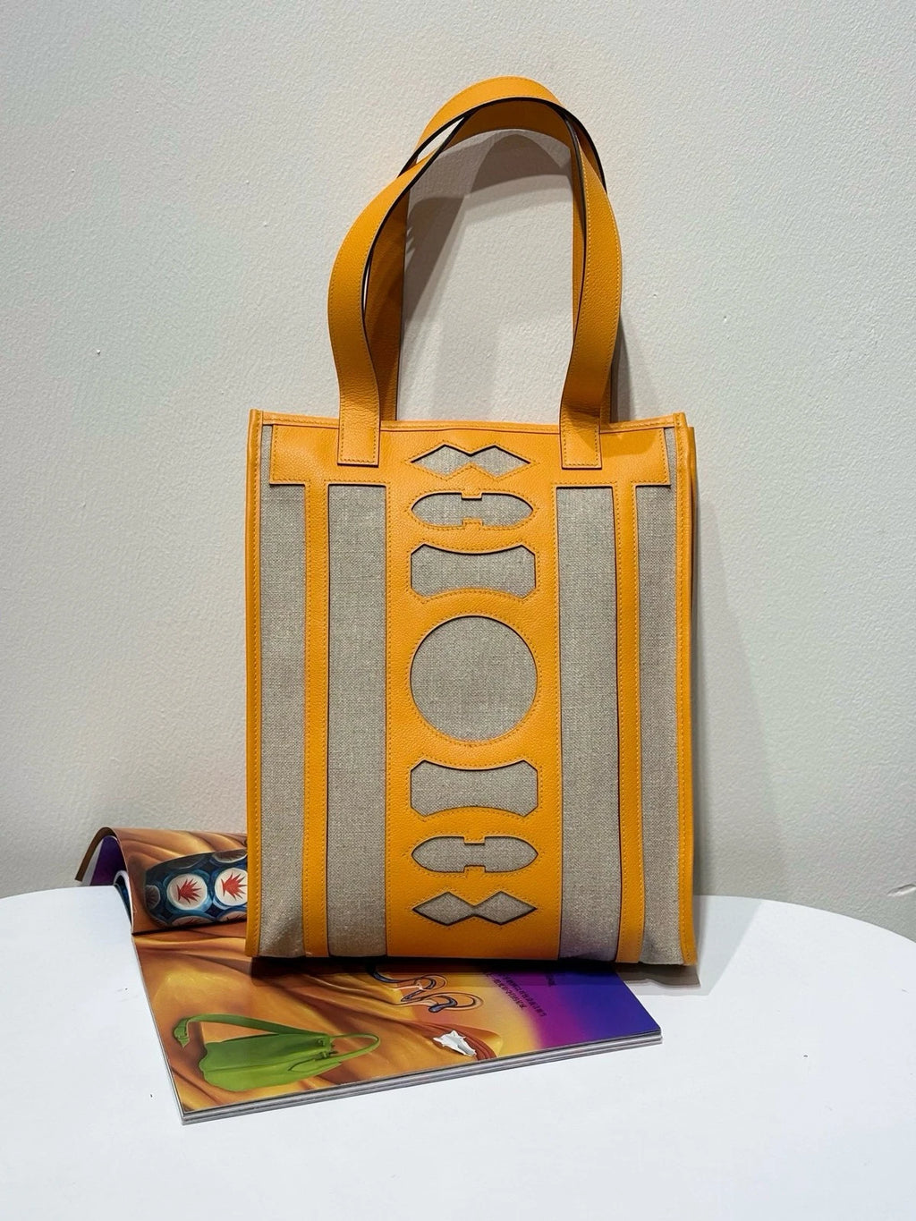 Hermes Petit H Dream Catcher Bell Tote Shoulder Handbag For Women