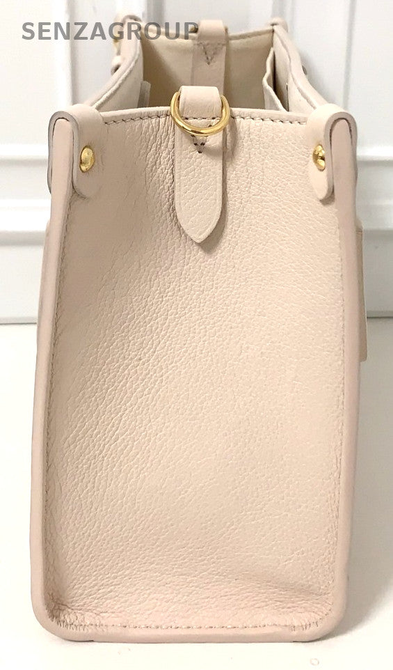 Louis Vuitton Lock & go tote Top Handle bag Calfskin Handbag Women Nude pink