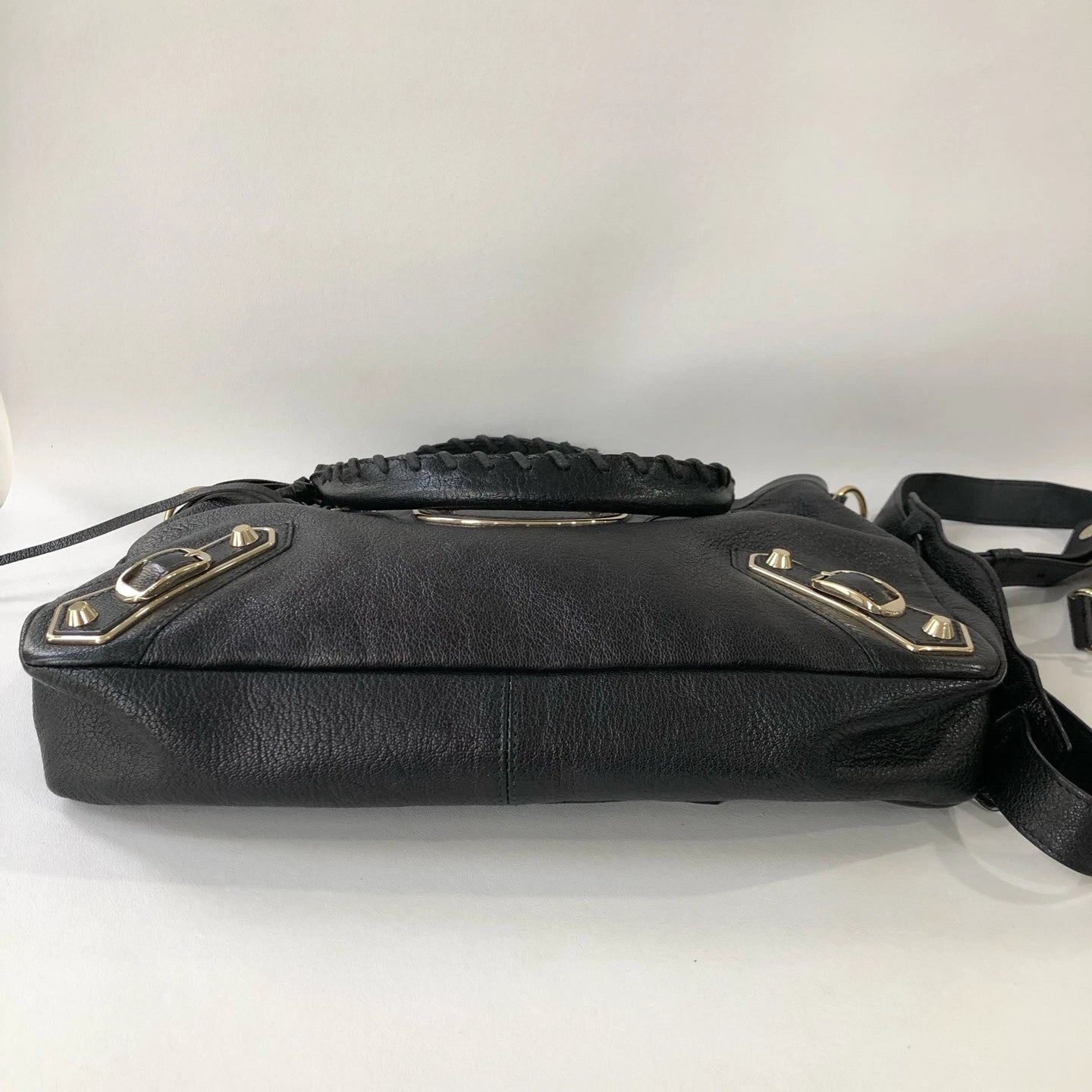 Balenciaga Medium Leather Crossbody Motorcycle Bag For Women