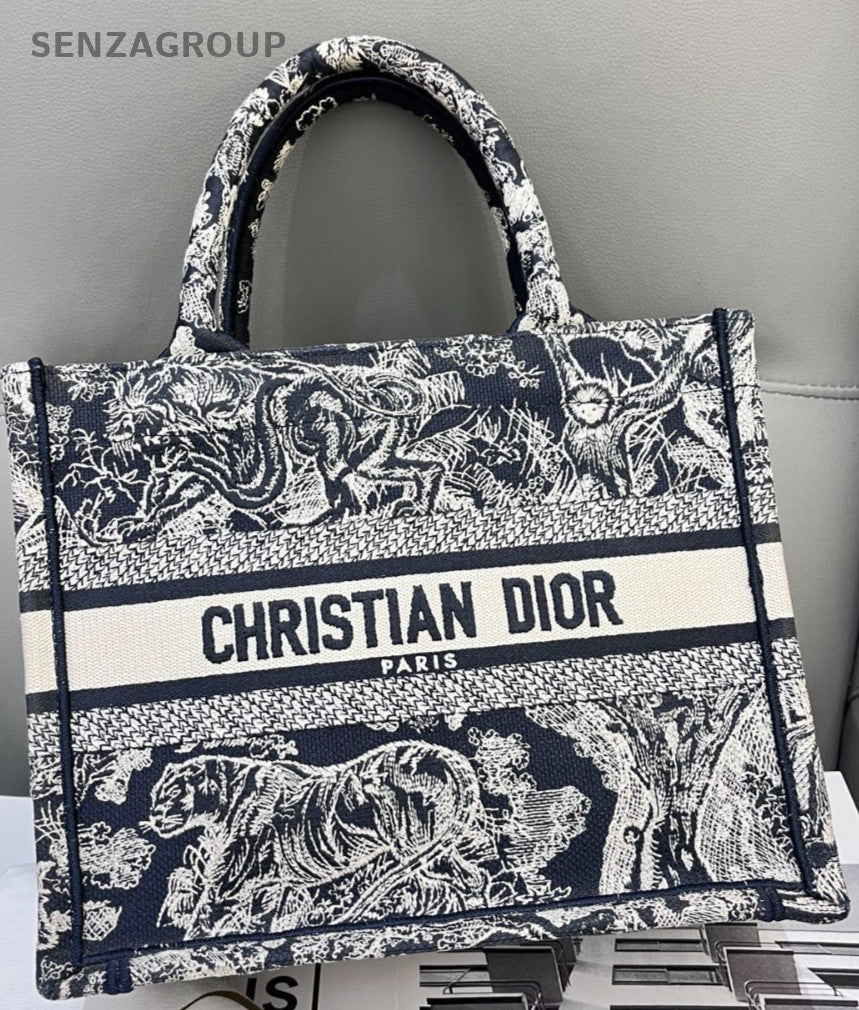 Christian Dior Book tote Zoo Series Handbag Small Almost Brand NEW women