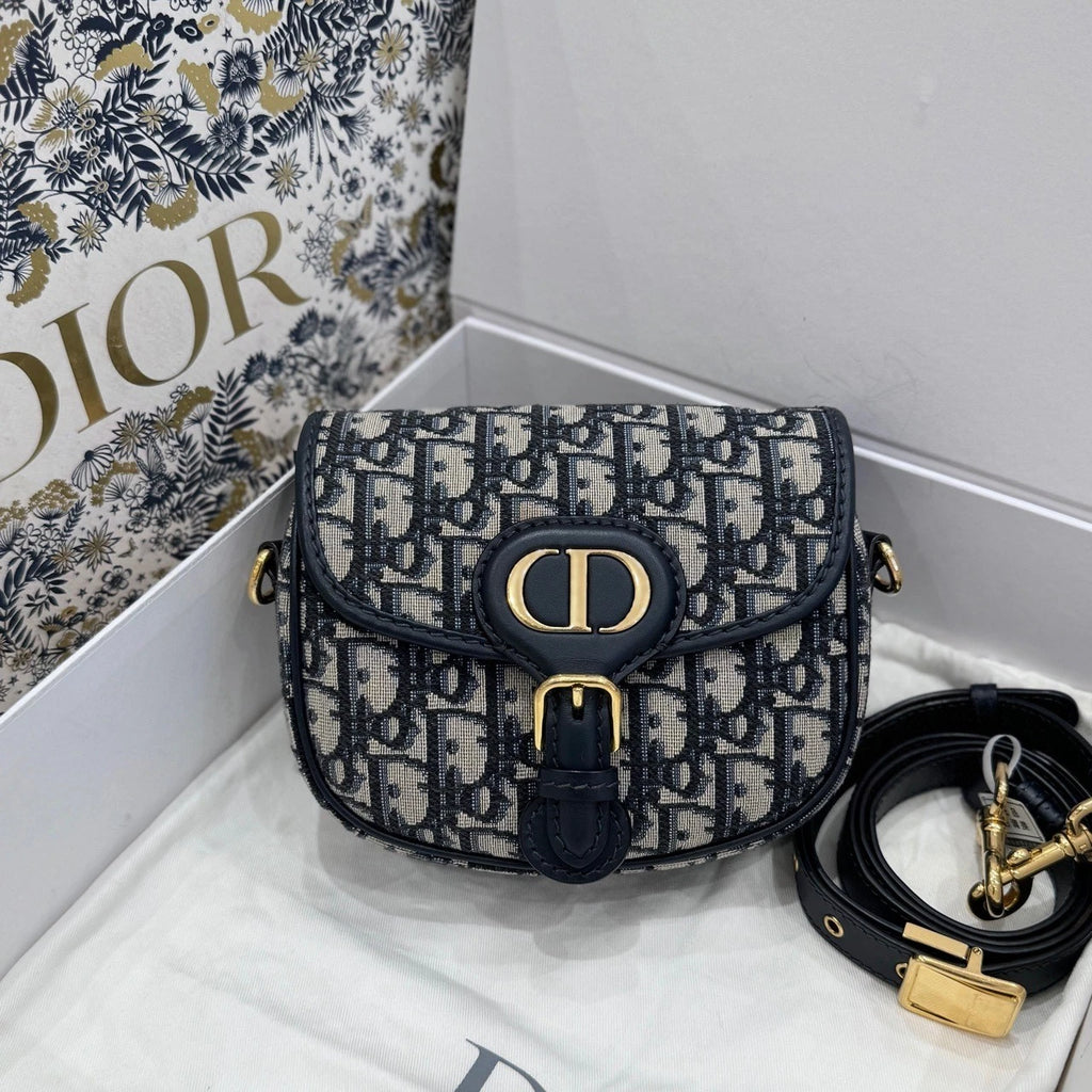 Dior Canvas Oblique Bobby Crossbody Bag For Women