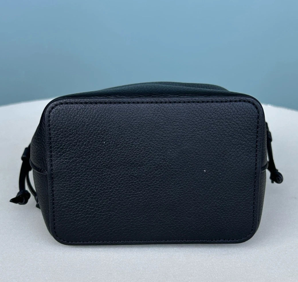 Louis Vuitton Lock Me Calfskin Bucket Nano Crossbody Bag Women Fashion