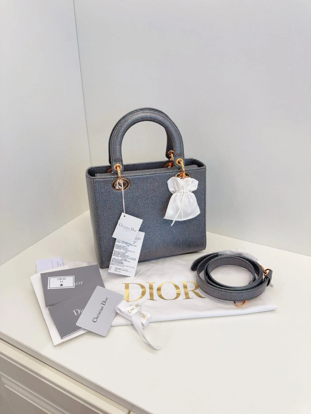 Dior Lady Dior Top Handle Excellent