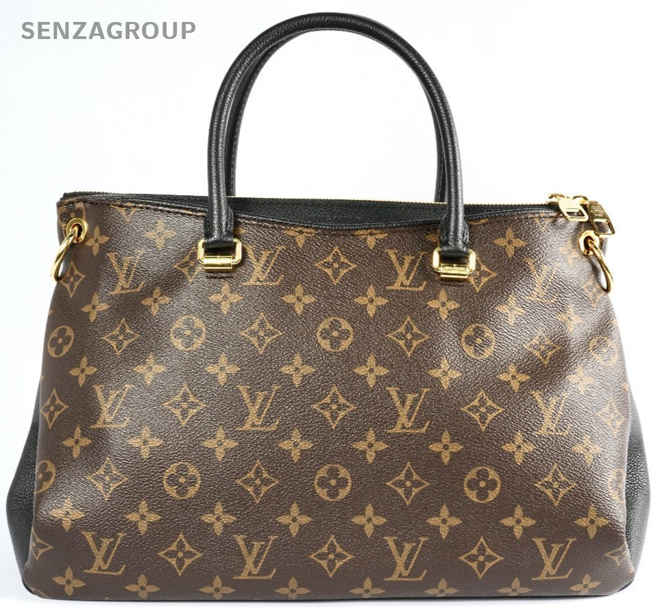 Louis Vuitton Pallas MM Monogram 2way Shoulder bag  Handbag Women Classic
