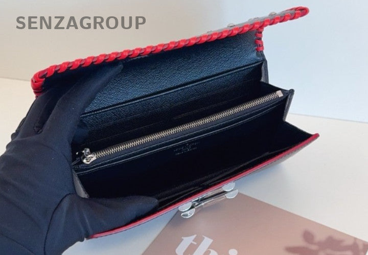 Louis Vuitton Twist Limited Edition Epi Leather Wallet Black