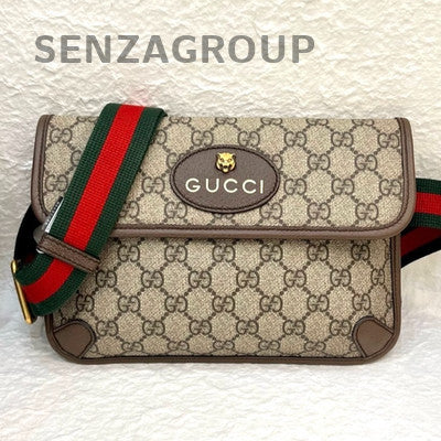 Gucci Tiger Print Waist Bag Unisex Classic Crossbody Shoulder Bag
