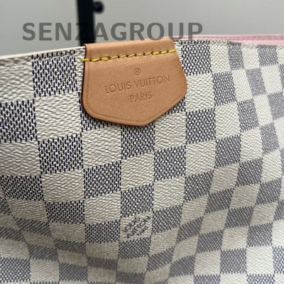 Louis Vuitton Damier Ebene Graceful MM Shoulder Bag Classic Women