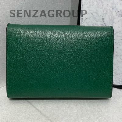 Gucci Dionysus WOC Chain Shoulder Crossbody Bag Green Silver Hardware