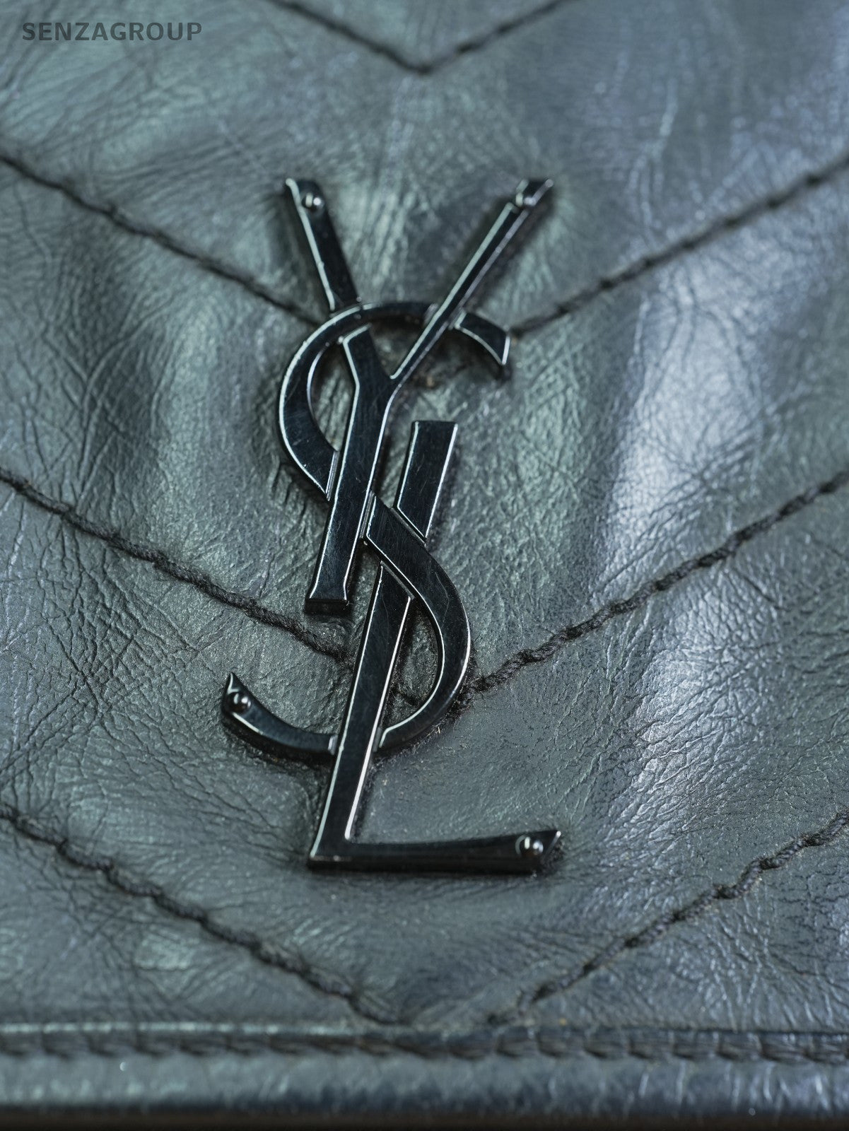 Saint Laurent YSL Niki medium Black Leather Shoulder Crossbody bag
