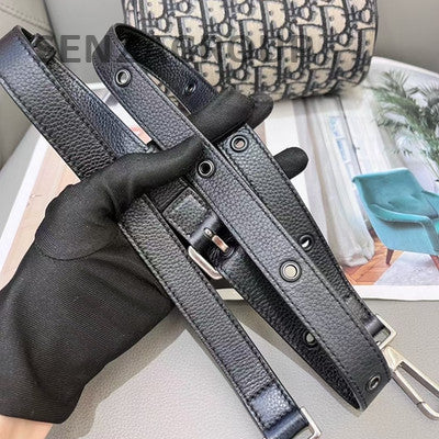 Dior Oblique Roller Black Silver Hardware Shoulder Bag Classic