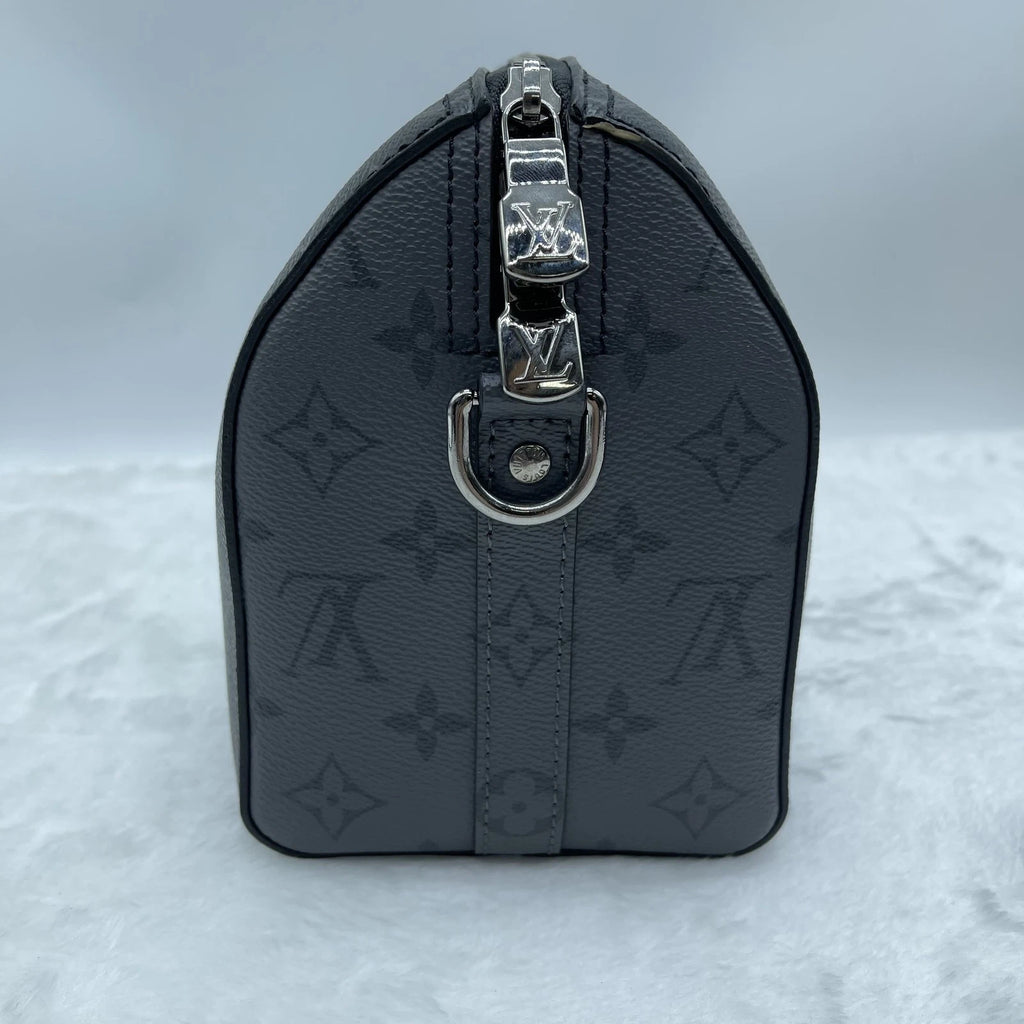 Louis Vuitton City Keepall Monogram Canvas Leather Shoulder Bag For Women