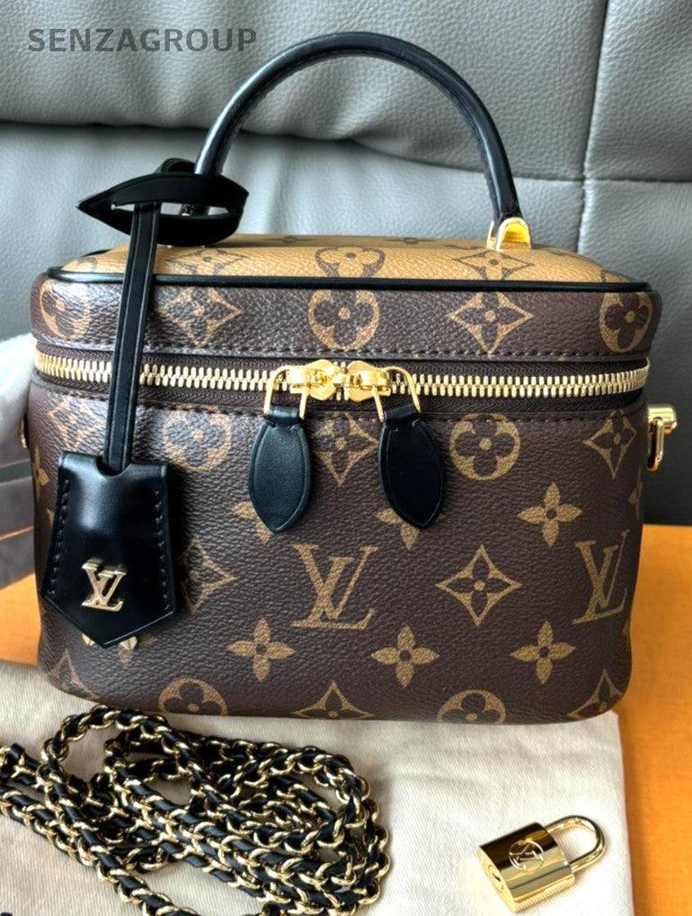 Louis Vuitton Vanity Monogram Top Handle 2WAY Crossbody bag Almost Brand NEW