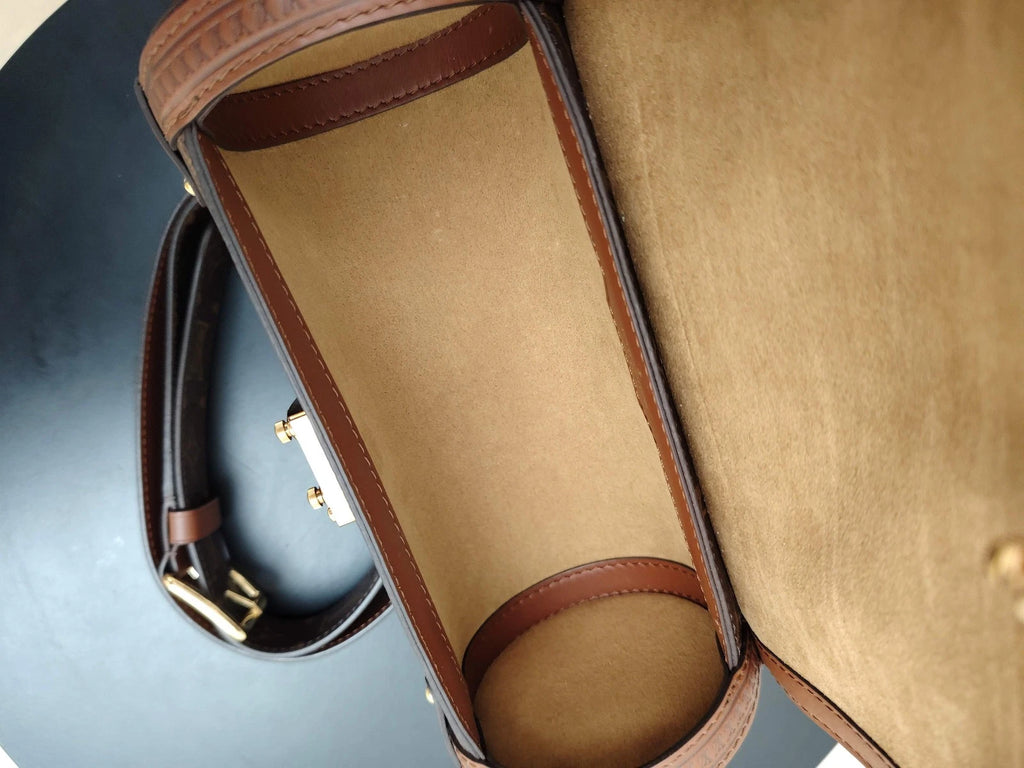 Louis Vuitton Papillon Canvas Shoulder Bag For Women