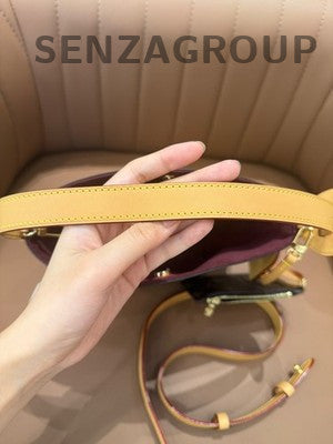 Louis Vuitton All-In BB Monogram Bucket Bag Brown Women's Classic