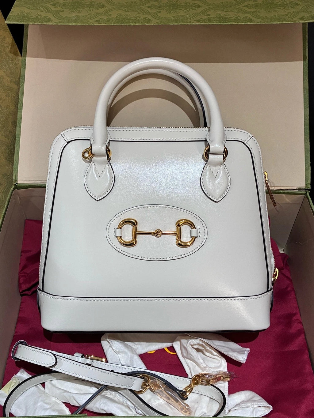 GUCCI 1955 Small Shell Shoulder Bag For Women