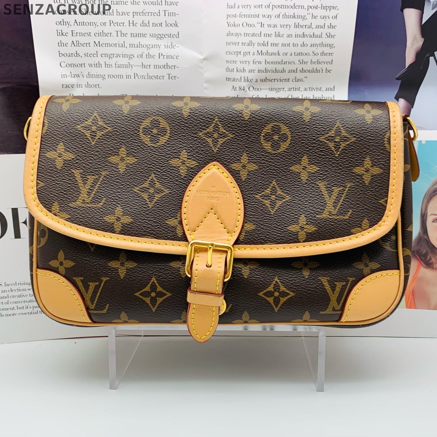 Louis Vuitton Monogram Canvas Baguette Shoulder Bag - Classic Women's
