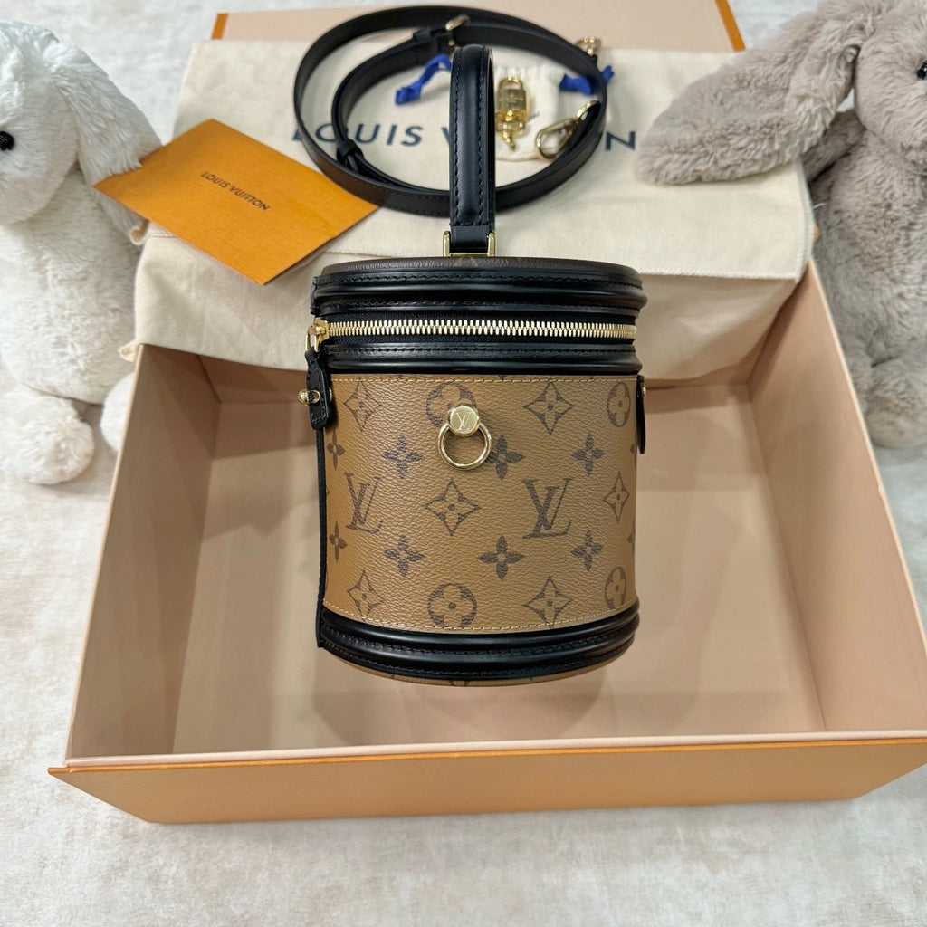 New Louis Vuitton Cannes Canvas Bucket Bag For Women