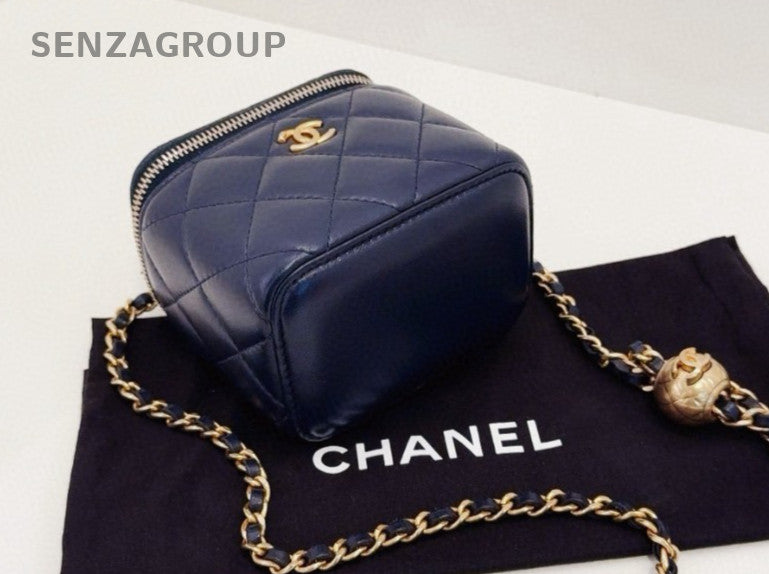 CHANEL Vanity Box mini Chain Shoulder bag Crossbody Women