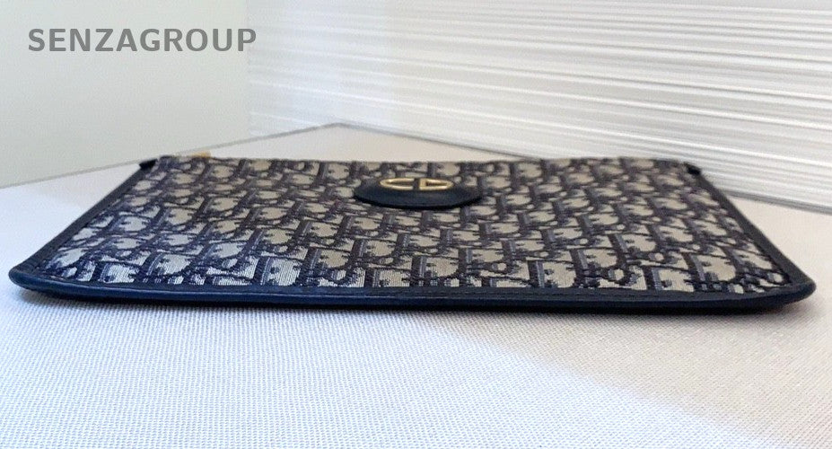 Chirstian Dior Monogram Class Clutch Handbag