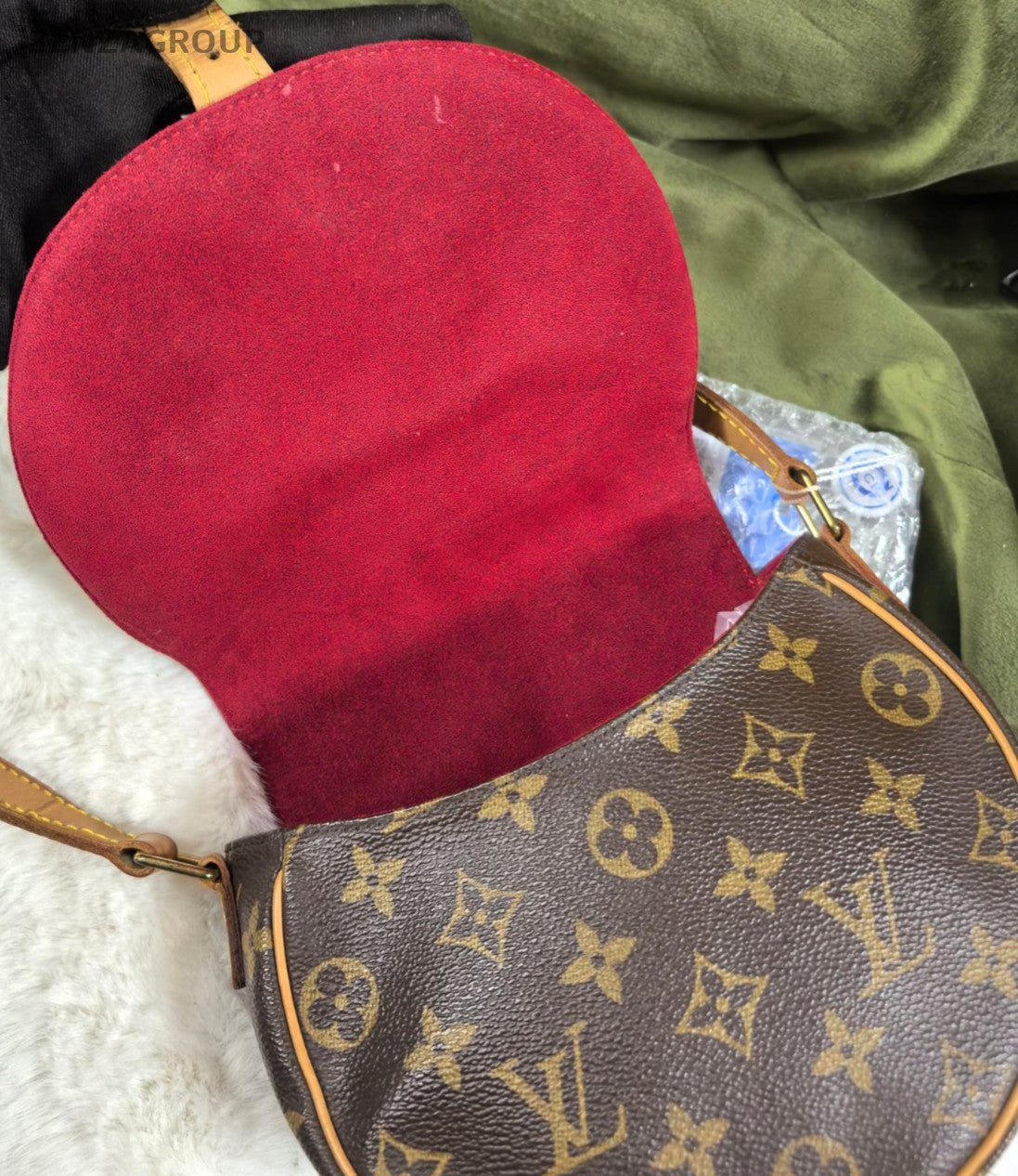 Louis Vuitton Saddle bag Monogram Vintage Crossbody bag
