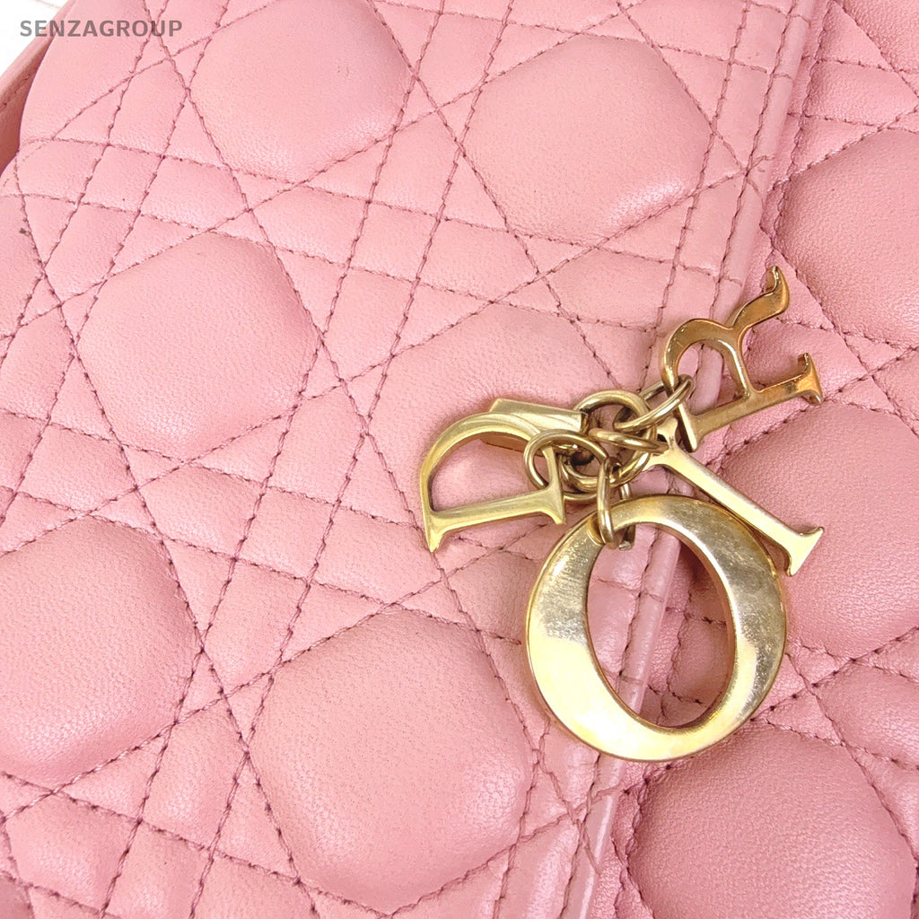 Christian Dior Miss Chain Shoulder bag Sakura Pink Gold Women