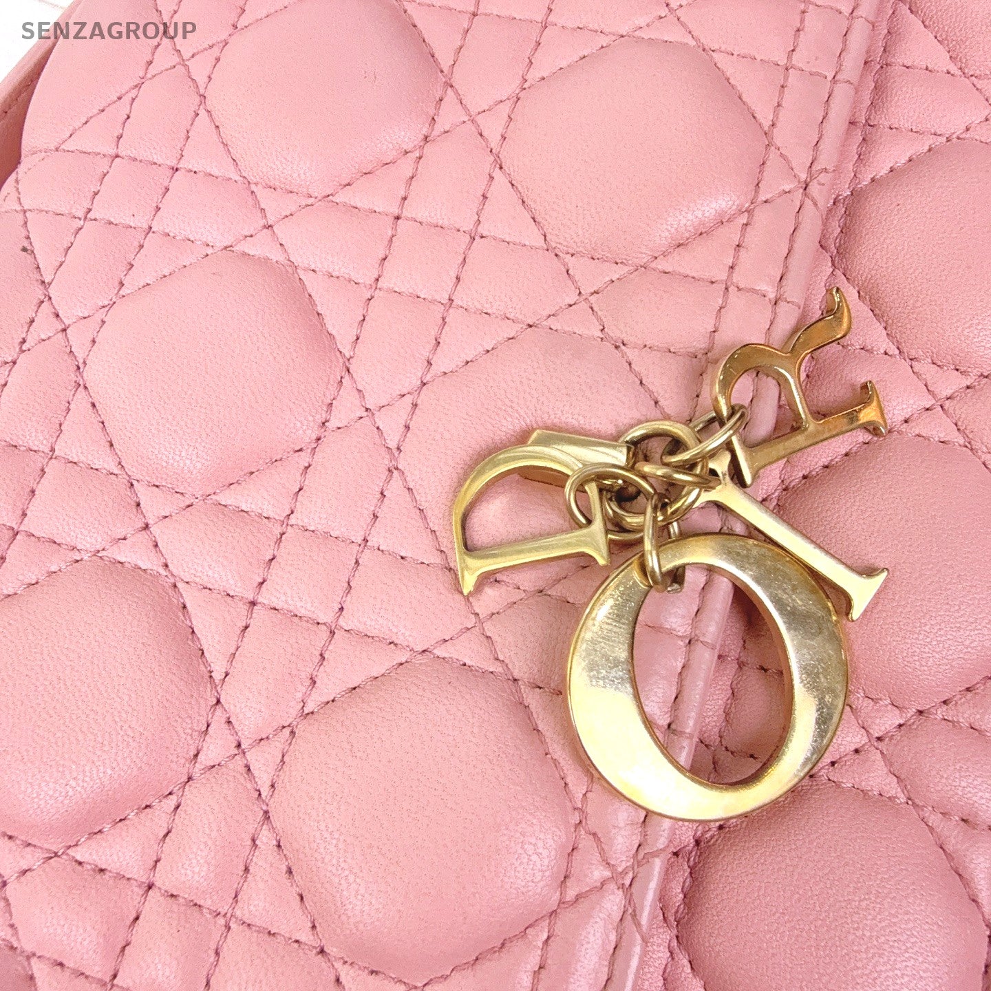 Christian Dior Miss Chain Shoulder bag Sakura Pink Gold Women