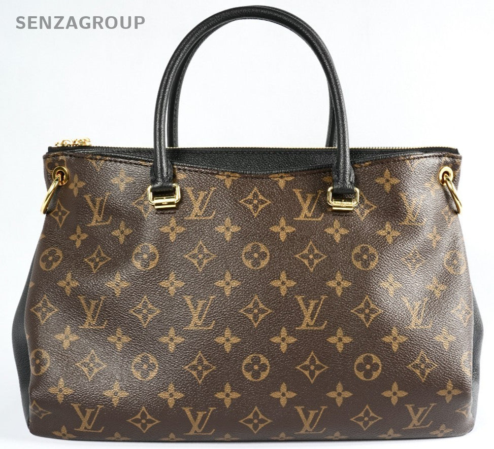 Louis Vuitton Pallas MM Monogram 2way Shoulder bag  Handbag Women Classic