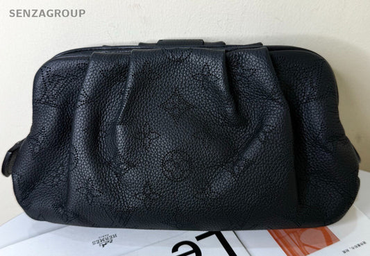 Louis Vuitton Scala Vintage Shoulder Bag Crossbody Black Silver Women Classic