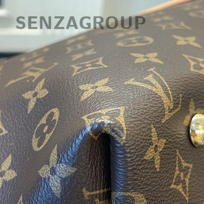 Louis Vuitton Monogram Carryall MM Tote Shoulder Bag Women's Classic