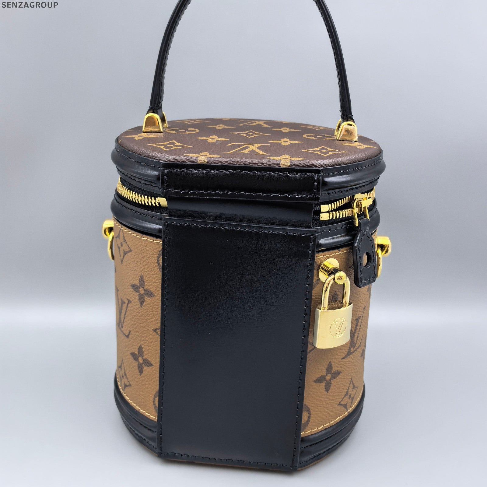 Louis Vuitton Monogram Cannes Bag Brown Classic Women's Handbag