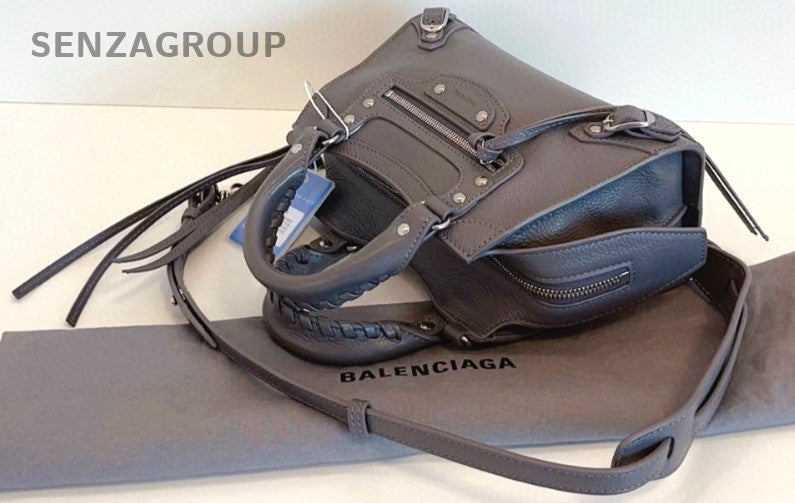 Balenciaga Neo Classic City mini Top Handle 2way  Handbag Crossbody Gray