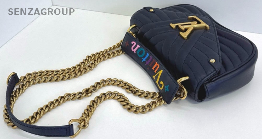 Louis Vuitton New wave PM Rainbow Logo Chain Strap Crossbody Shoulder bag Women