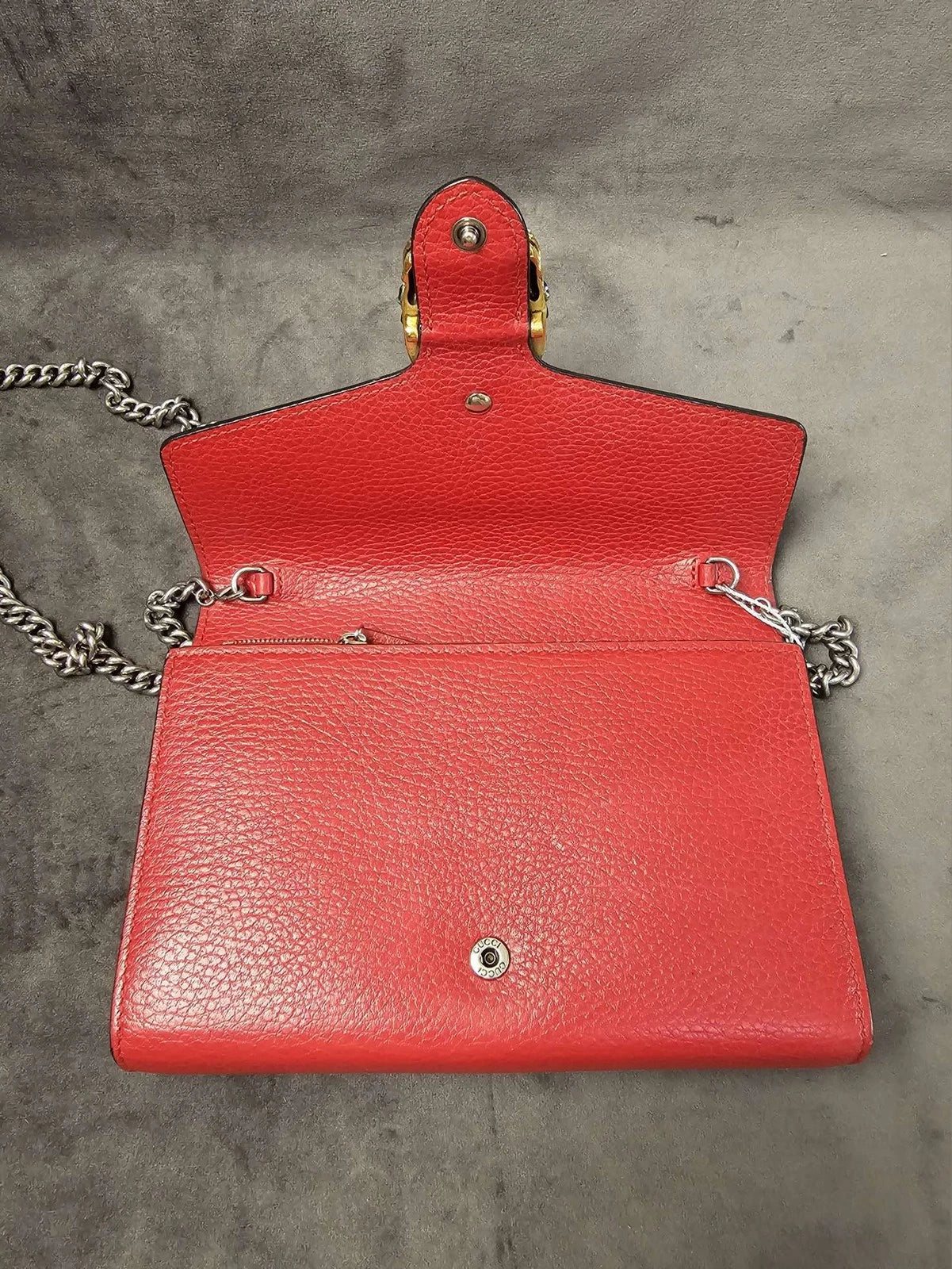 GUCCI Red WOC Shoulder Crossbody Bag For Women