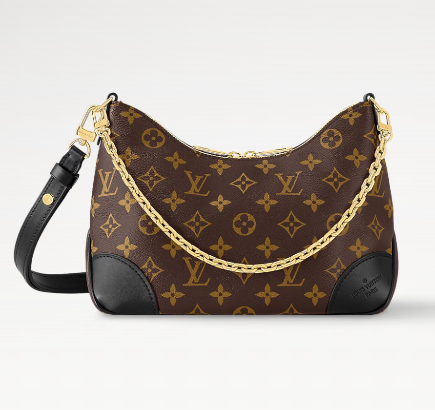Louis Vuitton Boulogne NM Monogram Shoulder Bag - Black, Pre-Owned